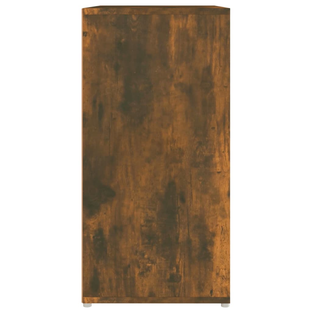 Pantofar, stejar fumuriu, 60x35x70 cm, lemn prelucrat - Lando