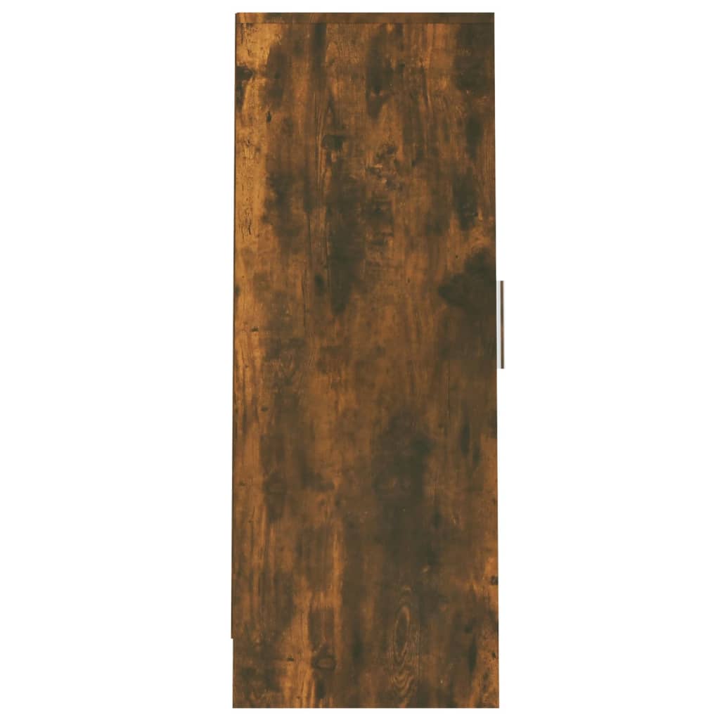 Pantofar, stejar fumuriu, 32x35x92 cm, lemn prelucrat - Lando