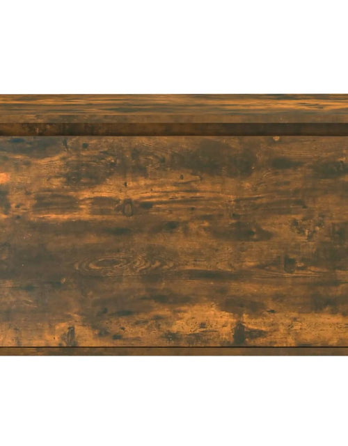 Загрузите изображение в средство просмотра галереи, Bancă de hol, stejar fumuriu, 80x40x45 cm, lemn prelucrat - Lando
