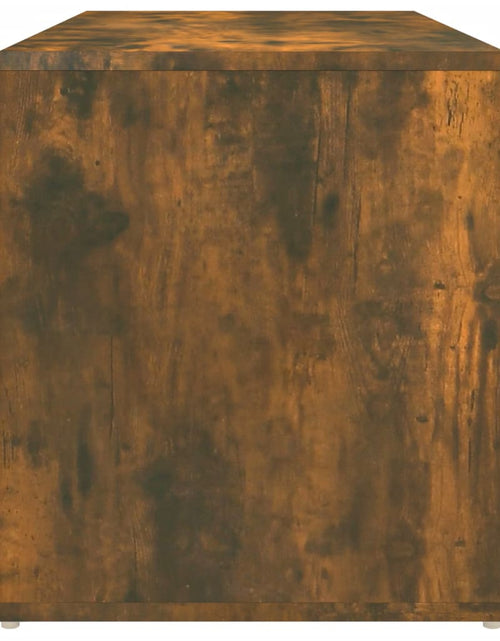 Încărcați imaginea în vizualizatorul Galerie, Bancă de hol, stejar fumuriu, 80x40x45 cm, lemn prelucrat - Lando

