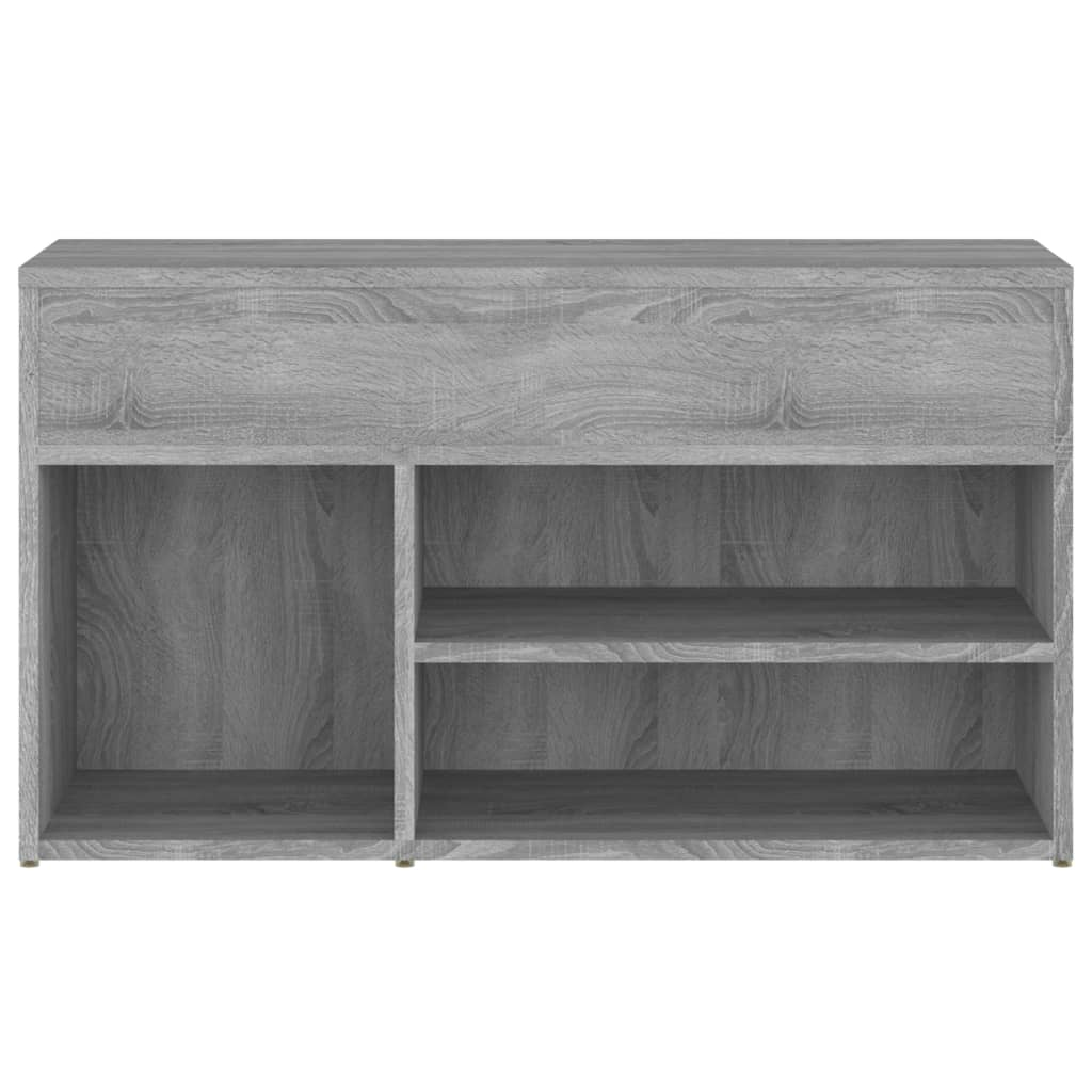 Bancă pentru pantofi stejar sonoma 80x30x45 cm lemn prelucrat Lando - Lando