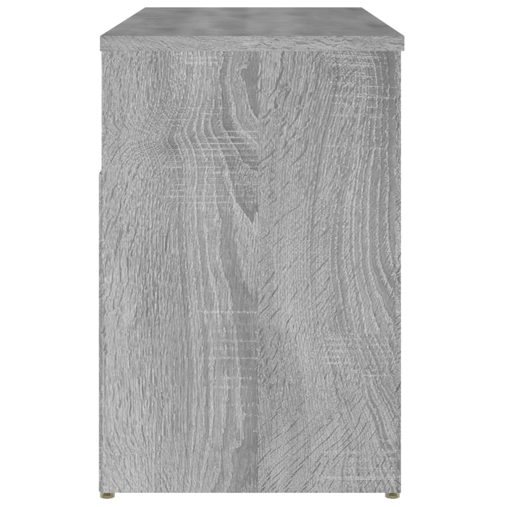 Bancă pentru pantofi stejar sonoma 80x30x45 cm lemn prelucrat Lando - Lando