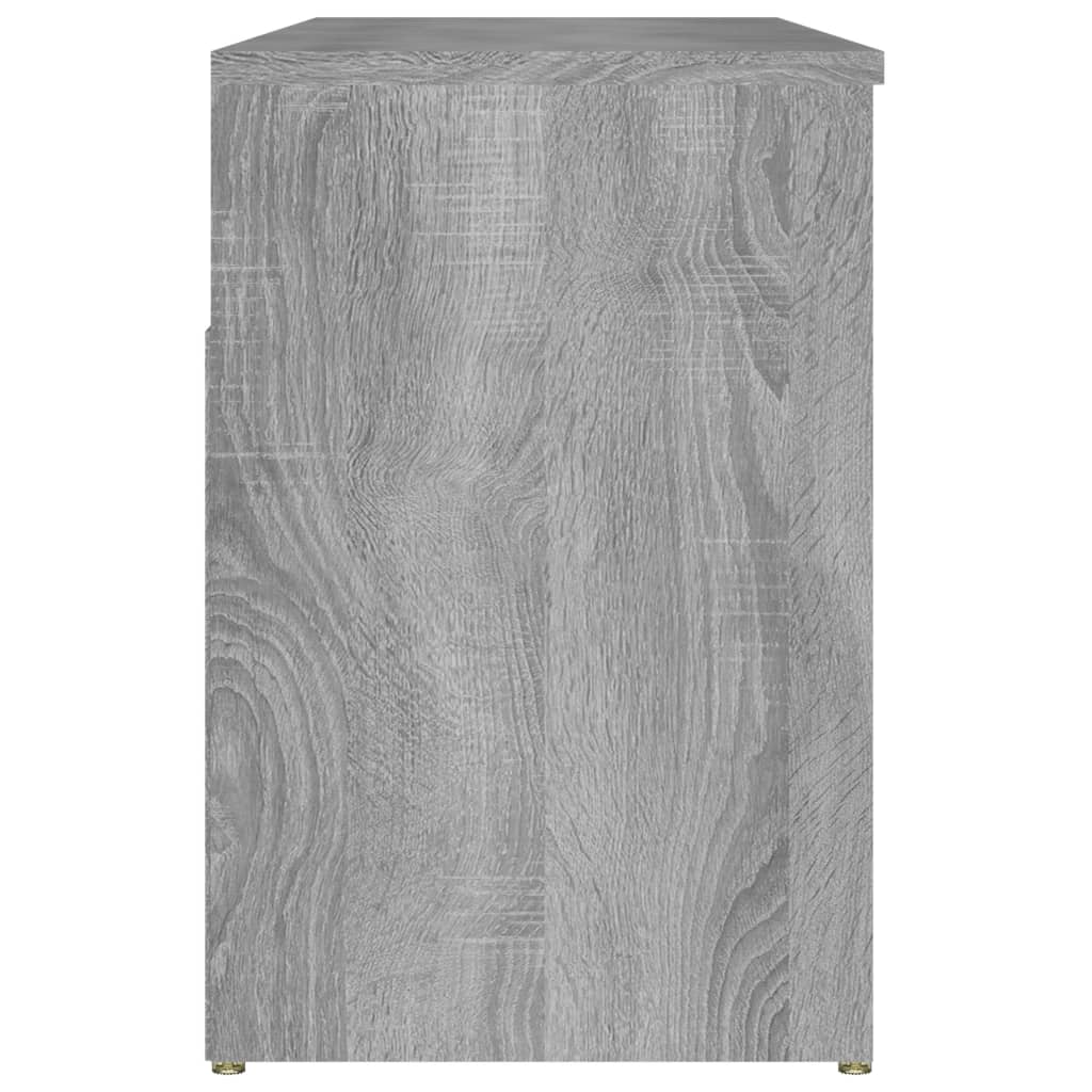 Bancă pentru pantofi gri sonoma 105x30x45 cm lemn prelucrat Lando - Lando