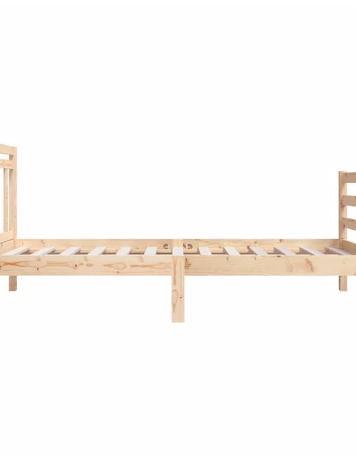 Încărcați imaginea în vizualizatorul Galerie, Cadru de pat Small Single 2FT6, 75x190 cm, lemn masiv - Lando
