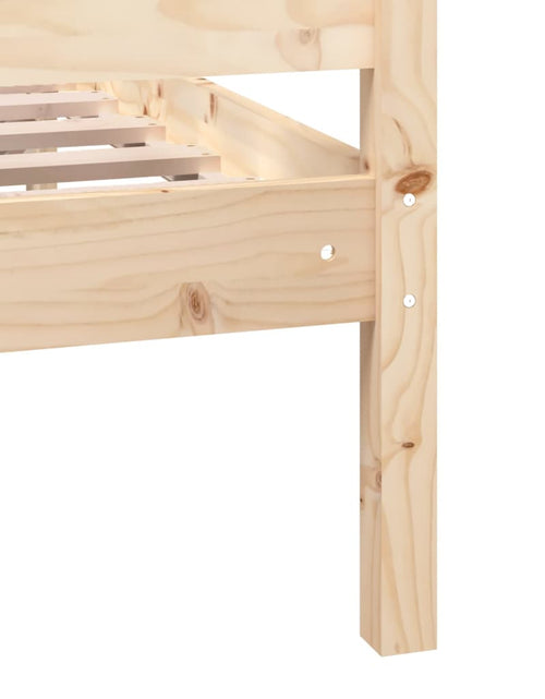 Încărcați imaginea în vizualizatorul Galerie, Cadru de pat Small Double 4FT, 120x190 cm, lemn masiv - Lando
