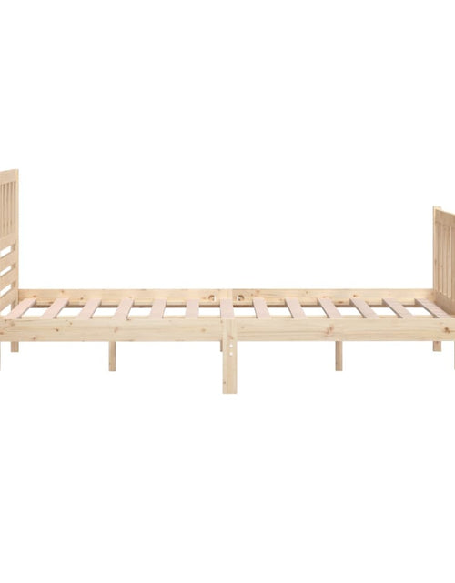 Încărcați imaginea în vizualizatorul Galerie, Cadru de pat, 140x200 cm, lemn masiv - Lando
