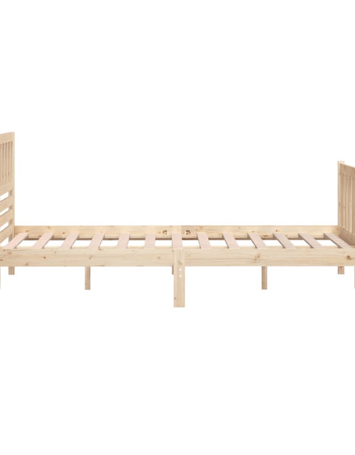 Încărcați imaginea în vizualizatorul Galerie, Cadru de pat 6FT Super King, 180x200 cm, lemn masiv - Lando
