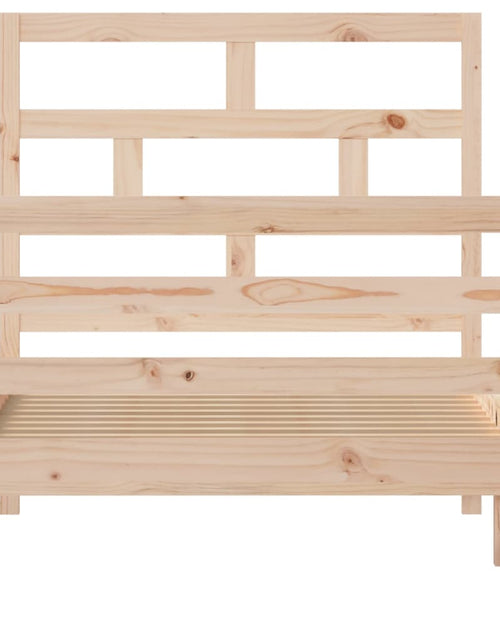 Încărcați imaginea în vizualizatorul Galerie, Cadru de pat, 90x200 cm, lemn masiv de pin - Lando
