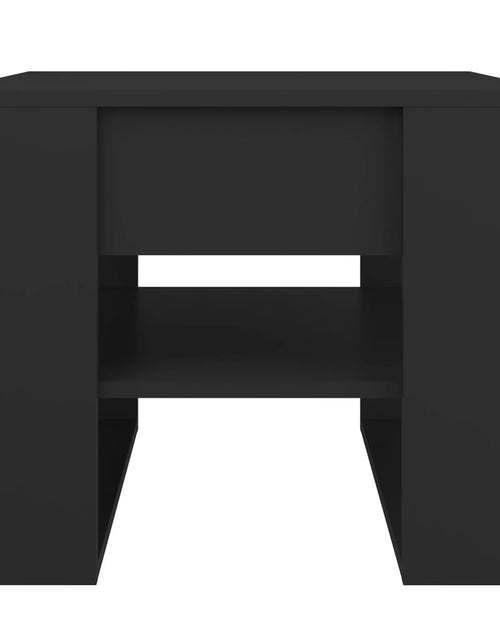 Загрузите изображение в средство просмотра галереи, Măsuță de cafea, negru, 102x55x45 cm, lemn prelucrat - Lando
