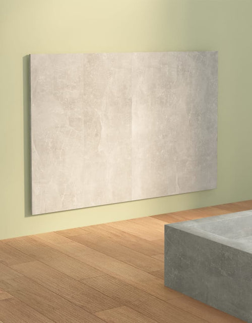 Загрузите изображение в средство просмотра галереи, Tăblie de pat, gri beton, 120x1,5x80 cm, lemn prelucrat
