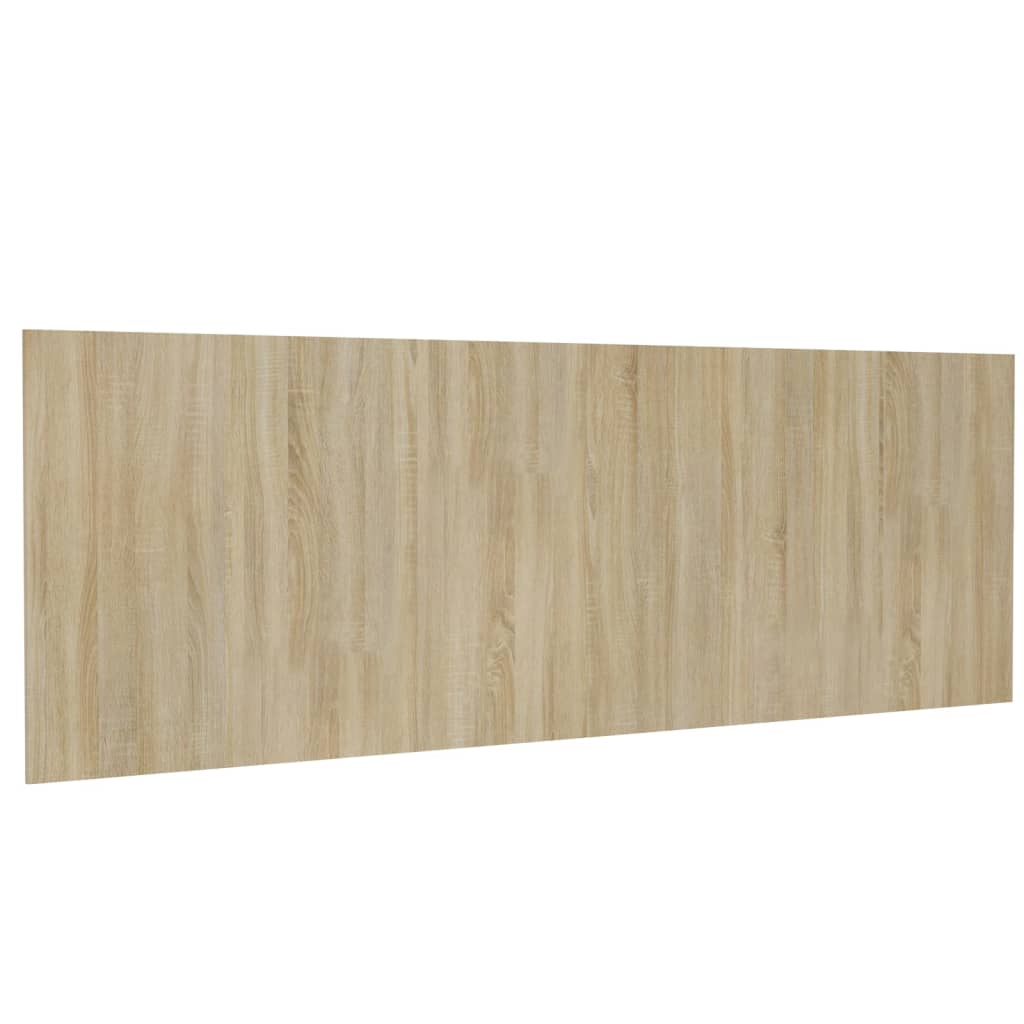 Tăblie de pat,perete,stejar Sonoma,240x1,5x80 cm,lemn prelucrat - Lando