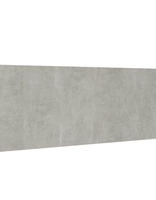 Încărcați imaginea în vizualizatorul Galerie, Tăblie de pat/ perete, gri beton, 240x1,5x80 cm, lemn prelucrat - Lando
