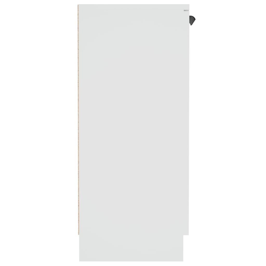 Servantă, alb, 60x30x70 cm, lemn prelucrat - Lando
