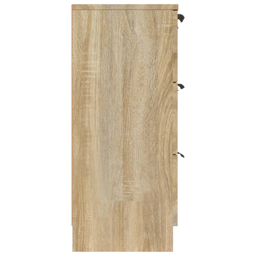 Servantă, stejar Sonoma, 60x30x70 cm, lemn prelucrat - Lando
