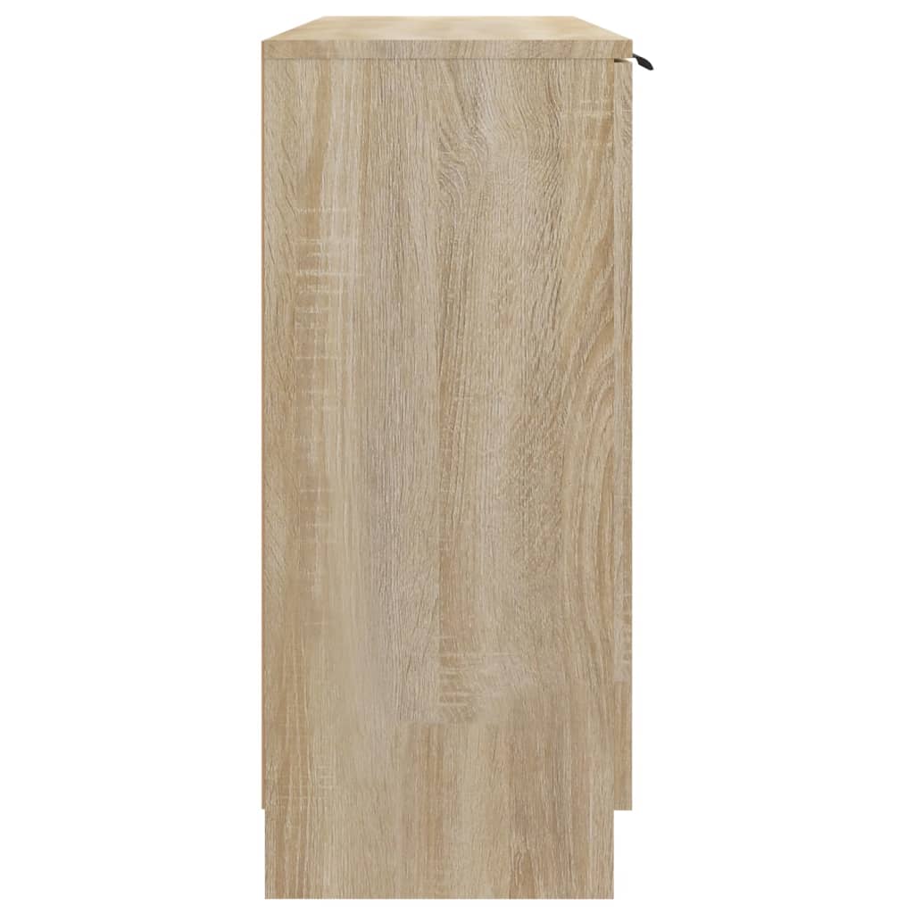 Servantă, stejar sonoma, 90,5x30x70 cm, lemn prelucrat Lando - Lando