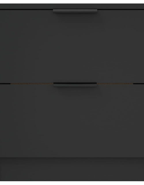 Загрузите изображение в средство просмотра галереи, Noptiere, 2 buc., negru, lemn prelucrat - Lando
