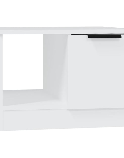 Încărcați imaginea în vizualizatorul Galerie, Măsuță de cafea, alb, 50x50x36 cm, lemn prelucrat - Lando
