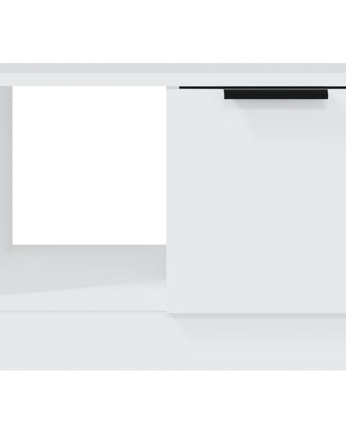 Încărcați imaginea în vizualizatorul Galerie, Măsuță de cafea, alb, 50x50x36 cm, lemn prelucrat - Lando
