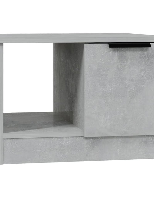 Загрузите изображение в средство просмотра галереи, Măsuță de cafea, gri beton, 50x50x36 cm, lemn prelucrat - Lando
