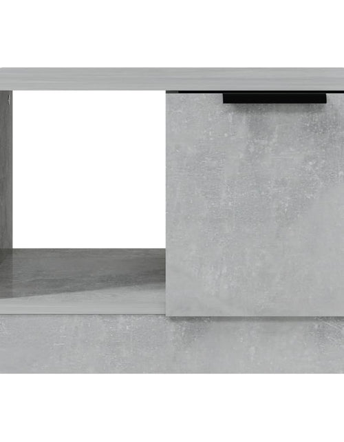 Загрузите изображение в средство просмотра галереи, Măsuță de cafea, gri beton, 50x50x36 cm, lemn prelucrat - Lando
