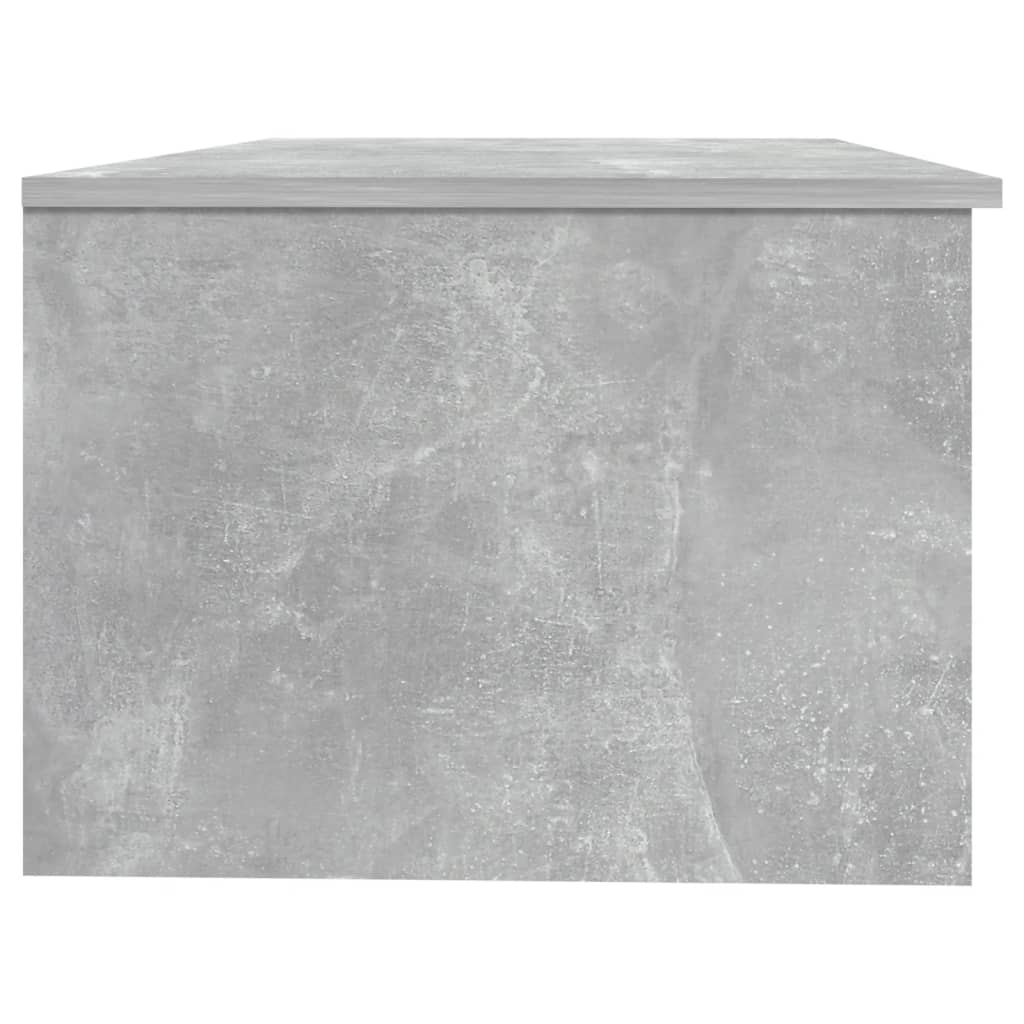 Măsuță de cafea, gri beton, 102x50x36 cm, lemn prelucrat - Lando