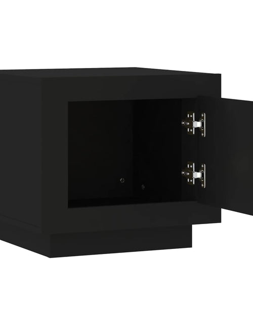 Încărcați imaginea în vizualizatorul Galerie, Măsuță de cafea, negru, 51x50x45 cm, lemn compozit - Lando
