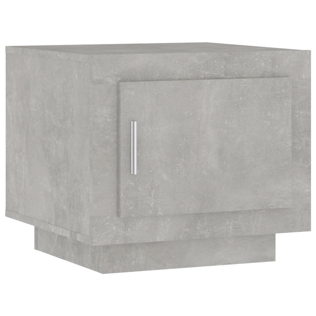 Măsuță de cafea, gri beton, 51x50x45 cm, lemn compozit - Lando