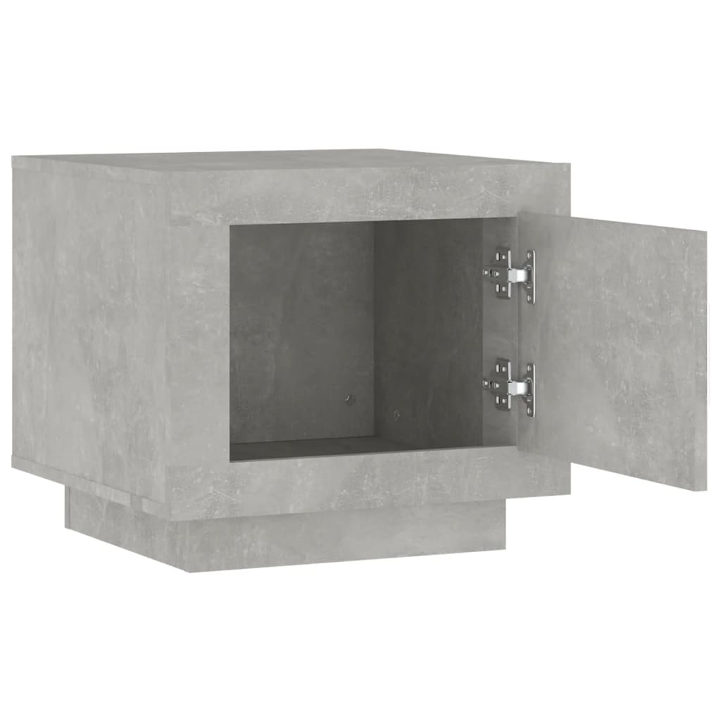 Măsuță de cafea, gri beton, 51x50x45 cm, lemn compozit - Lando