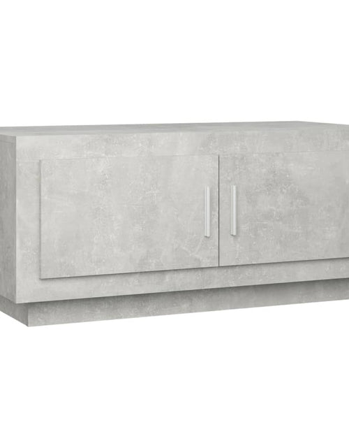 Загрузите изображение в средство просмотра галереи, Măsuță de cafea, gri beton, 102x50x45 cm, lemn compozit - Lando
