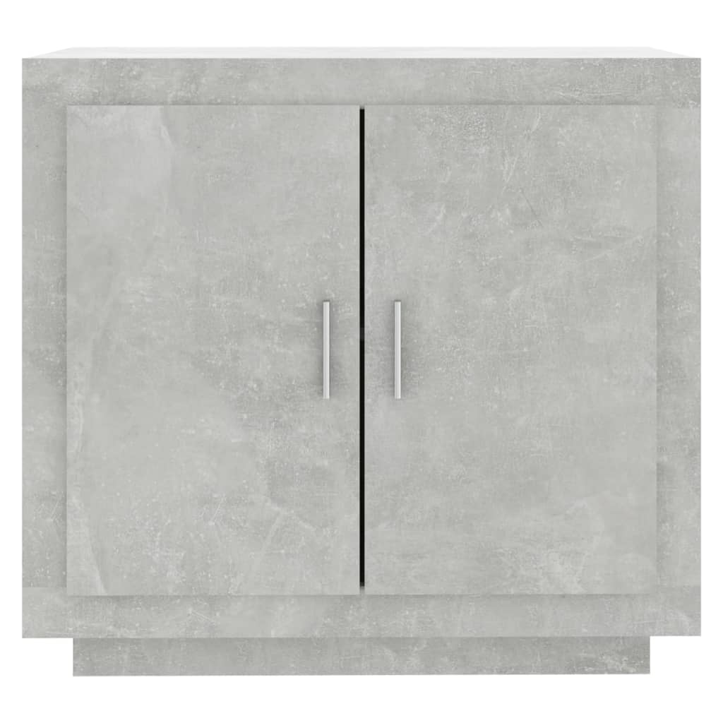 Servantă, gri beton, 80x40x75 cm, lemn compozit - Lando