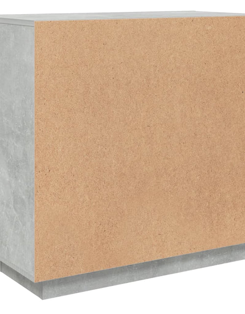Încărcați imaginea în vizualizatorul Galerie, Servantă, gri beton, 80x40x75 cm, lemn compozit - Lando
