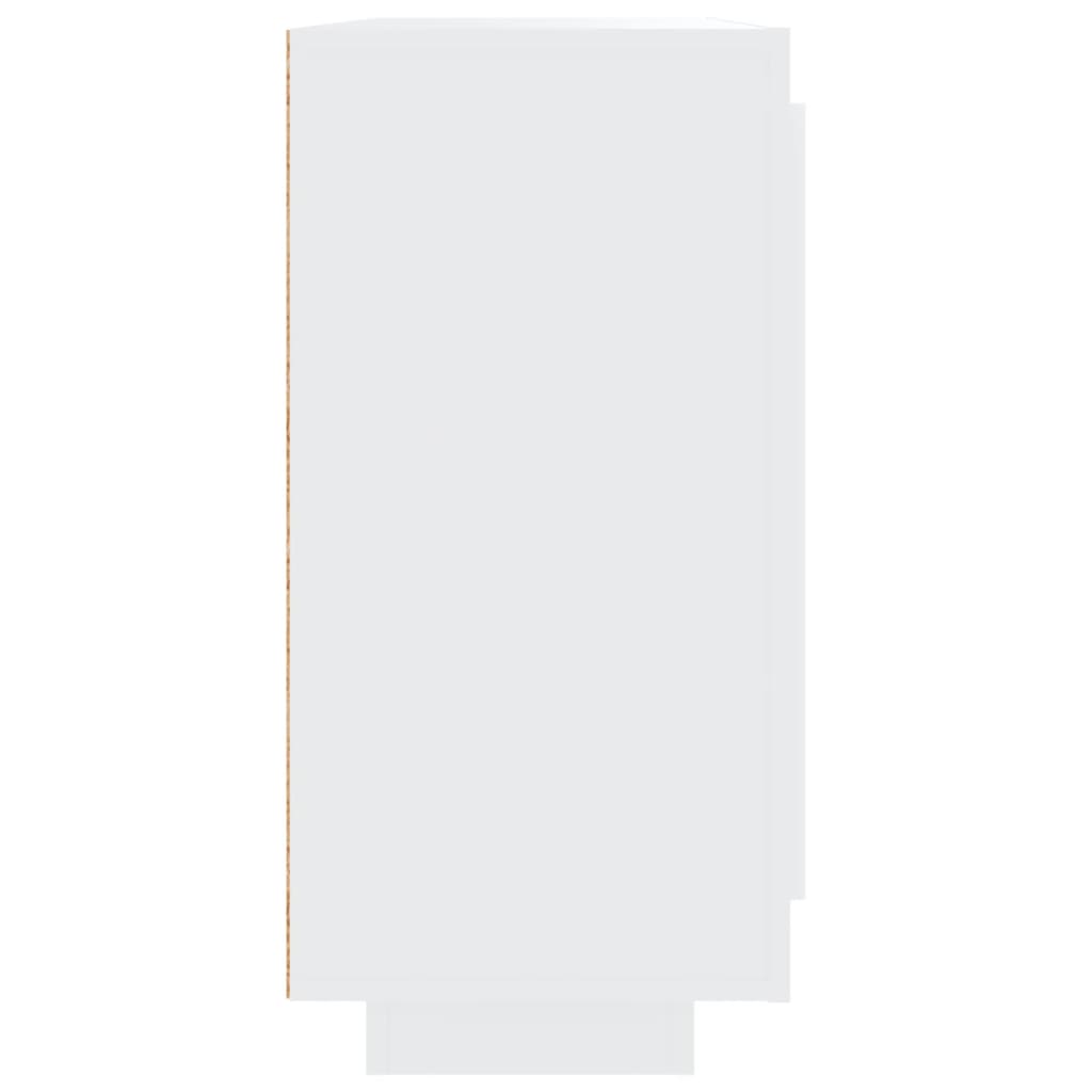 Servantă, alb, 92x35x75 cm, lemn compozit Lando - Lando