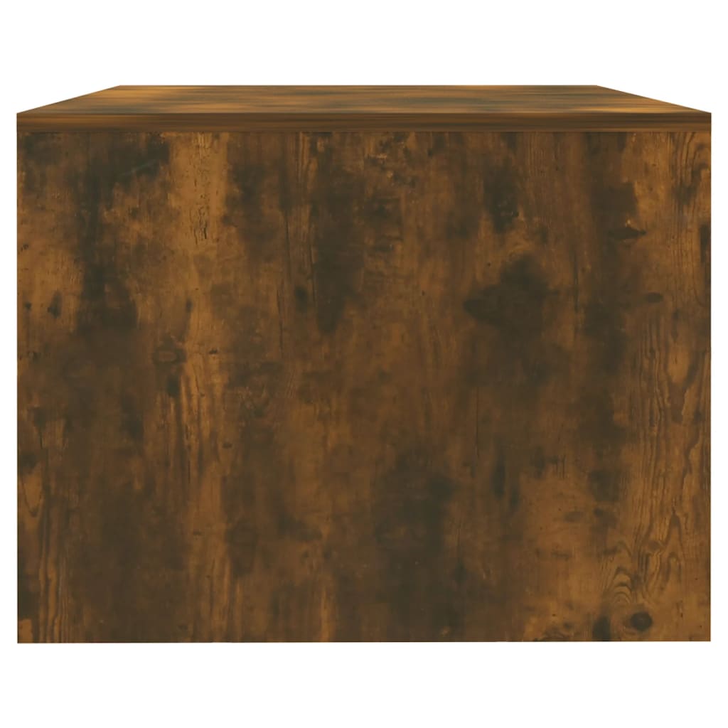 Măsuță de cafea, stejar fumuriu, 102x55x42 cm, lemn prelucrat Lando - Lando
