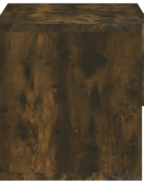 Încărcați imaginea în vizualizatorul Galerie, Noptiere de perete, 2 buc., stejar fumuriu - Lando

