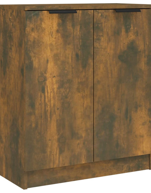 Încărcați imaginea în vizualizatorul Galerie, Servantă, stejar fumuriu, 60x30x70 cm, lemn prelucrat Lando - Lando
