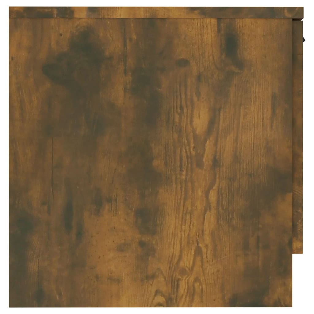 Noptiere, 2 buc., stejar afumat, 40x39x40 cm - Lando