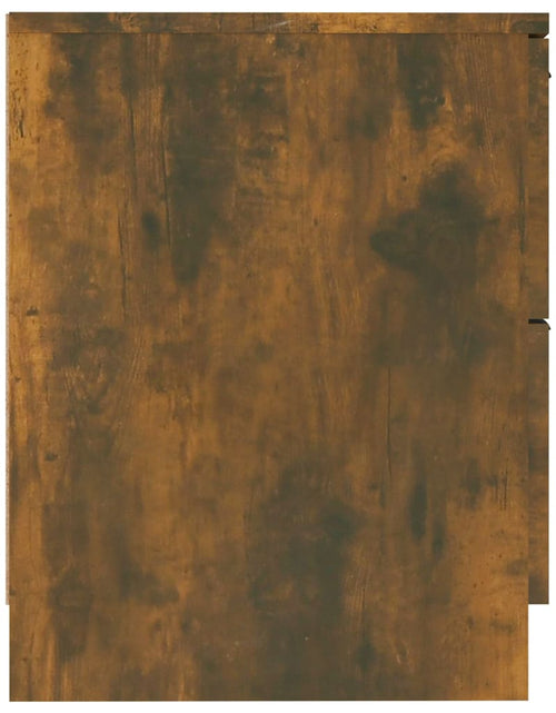 Încărcați imaginea în vizualizatorul Galerie, Noptieră, stejar fumuriu, lemn prelucrat - Lando
