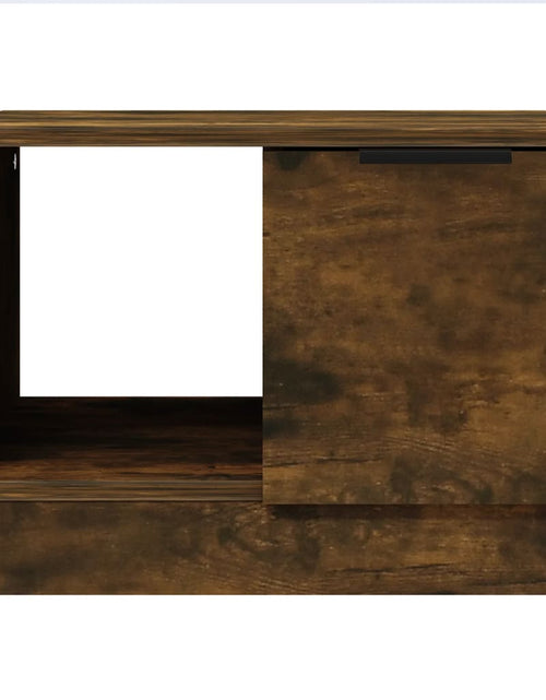 Загрузите изображение в средство просмотра галереи, Măsuță de cafea, stejar fumuriu, 50x50x36 cm, lemn prelucrat Lando - Lando

