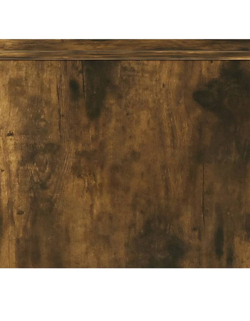 Încărcați imaginea în vizualizatorul Galerie, Măsuță de cafea, stejar fumuriu, 50x50x36 cm, lemn prelucrat Lando - Lando

