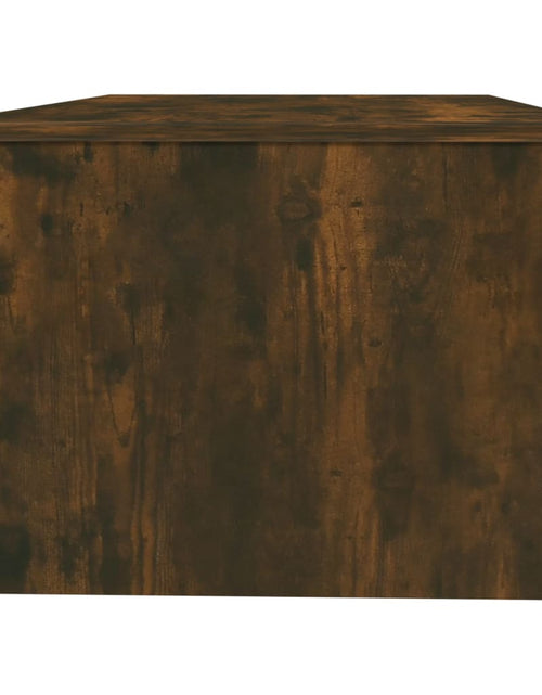 Загрузите изображение в средство просмотра галереи, Măsuță de cafea, stejar fumuriu, 102x50x36 cm, lemn prelucrat Lando - Lando
