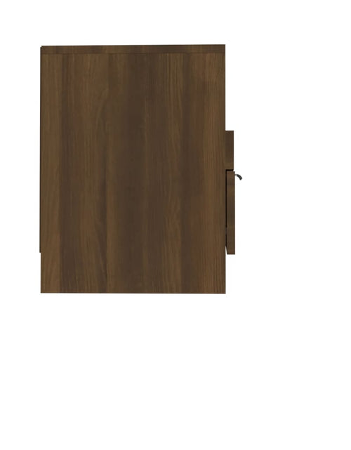 Încărcați imaginea în vizualizatorul Galerie, Comodă TV, stejar maro, 150x33,5x45 cm, lemn prelucrat - Lando
