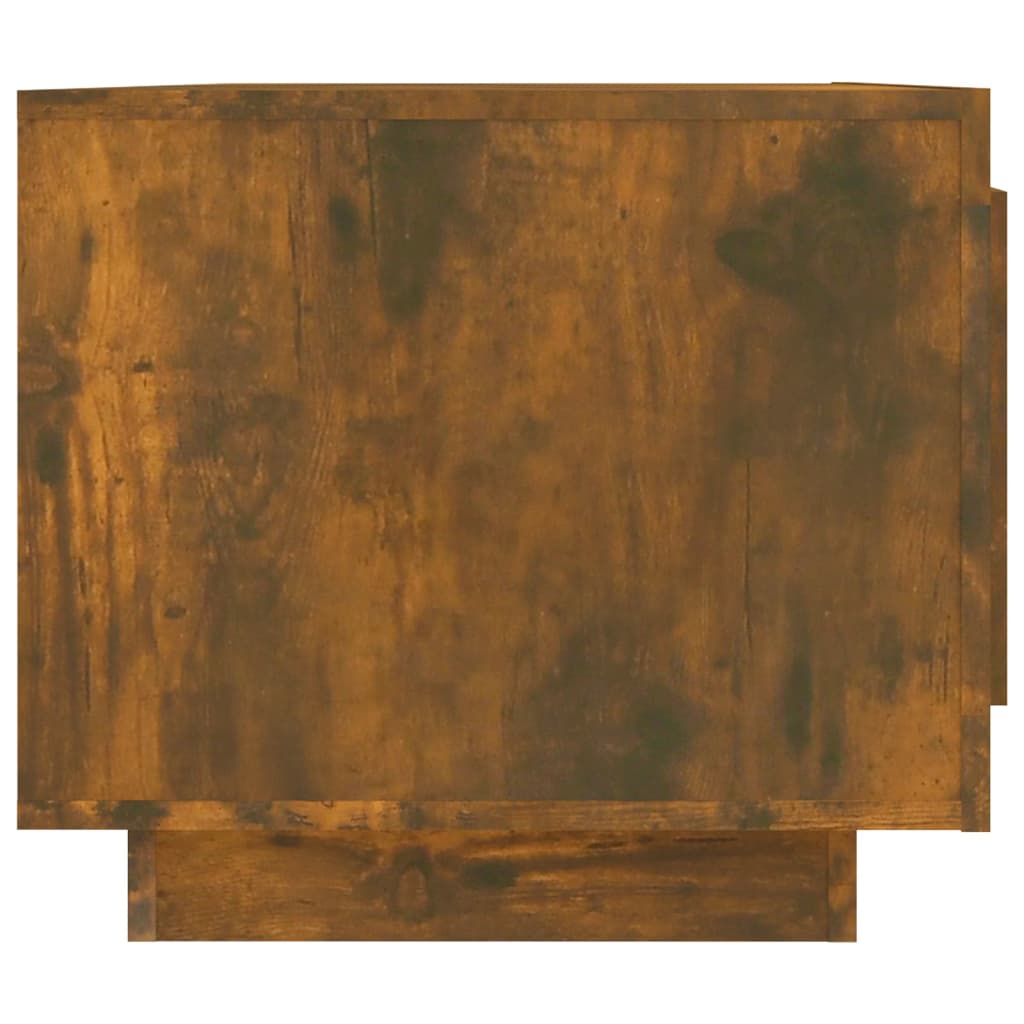 Măsuță de cafea, stejar afumat, 102x50x45 cm, lemn compozit Lando - Lando