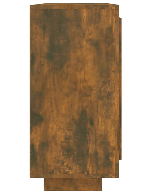Загрузите изображение в средство просмотра галереи, Servantă, stejar afumat, 92x35x75 cm, lemn compozit Lando - Lando

