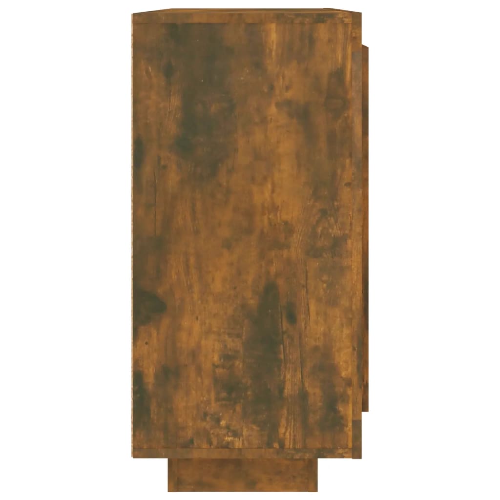 Servantă, stejar afumat, 92x35x75 cm, lemn compozit Lando - Lando