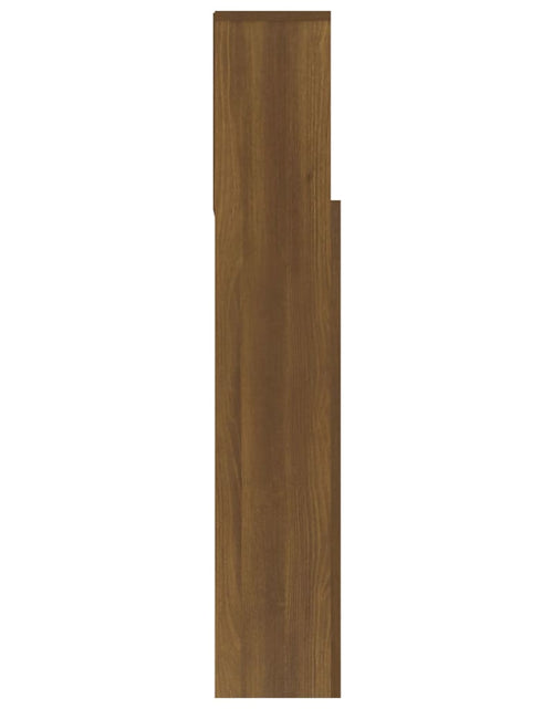 Încărcați imaginea în vizualizatorul Galerie, Dulap tăblie, stejar maro, 180x19x103,5 cm - Lando
