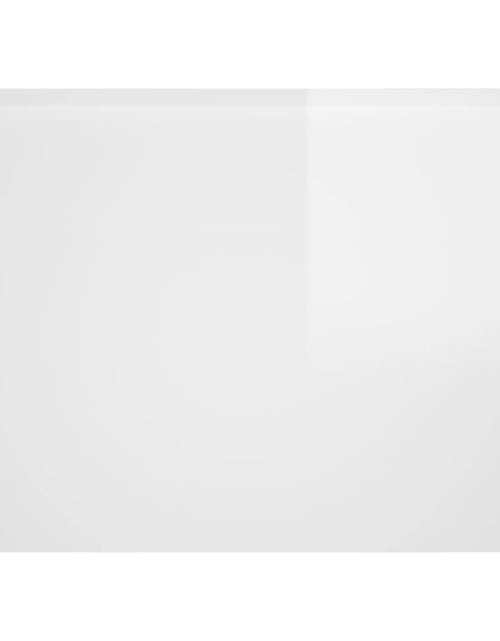 Загрузите изображение в средство просмотра галереи, Măsuță de cafea alb extralucios 80x55,5x41,5 cm lemn prelucrat Lando - Lando
