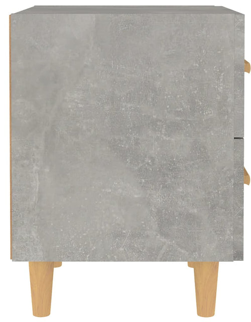 Încărcați imaginea în vizualizatorul Galerie, Noptiere, 2 buc., gri beton, 40x35x47,5 cm - Lando
