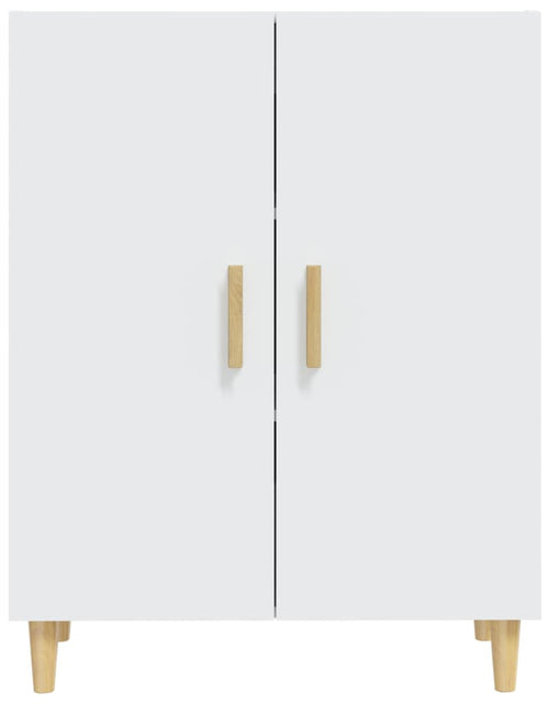 Загрузите изображение в средство просмотра галереи, Servantă, alb, 70x34x90 cm, lemn prelucrat Lando - Lando

