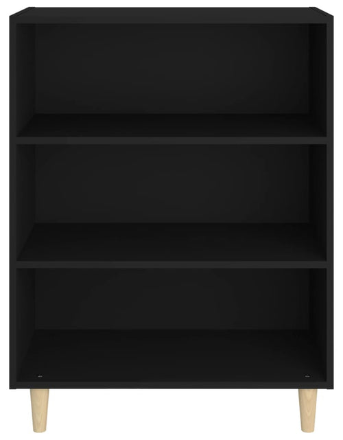 Încărcați imaginea în vizualizatorul Galerie, Servantă, negru, 69,5x32,5x90 cm, lemn prelucrat - Lando
