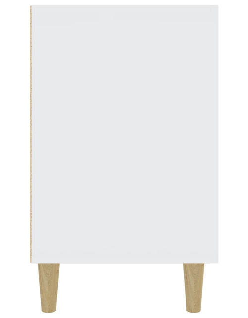 Загрузите изображение в средство просмотра галереи, Servantă, alb, 100x36x60 cm, lemn compozit - Lando
